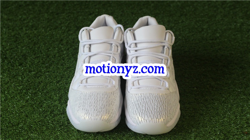 Air Jordan 11 Low GS Frost White PRM Heiress